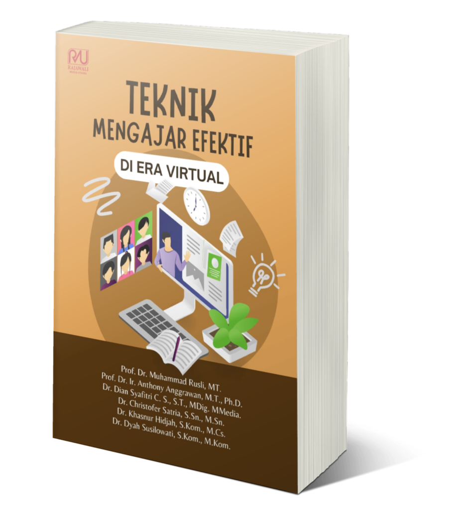 Book Cover: SENI MENGAJAR DARING: TEKNIK MENGAJAR EFEKTIF DI ERA VIRTUAL
