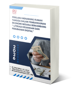 Book Cover: PERILAKU MENABUNG RUMAH TANGGA DALAM PEMBANGUNAN EKONOMI NEGARA BERKEMBANG “LITERASI KEUANGAN DAN PERUBAHAN DIGITAL”